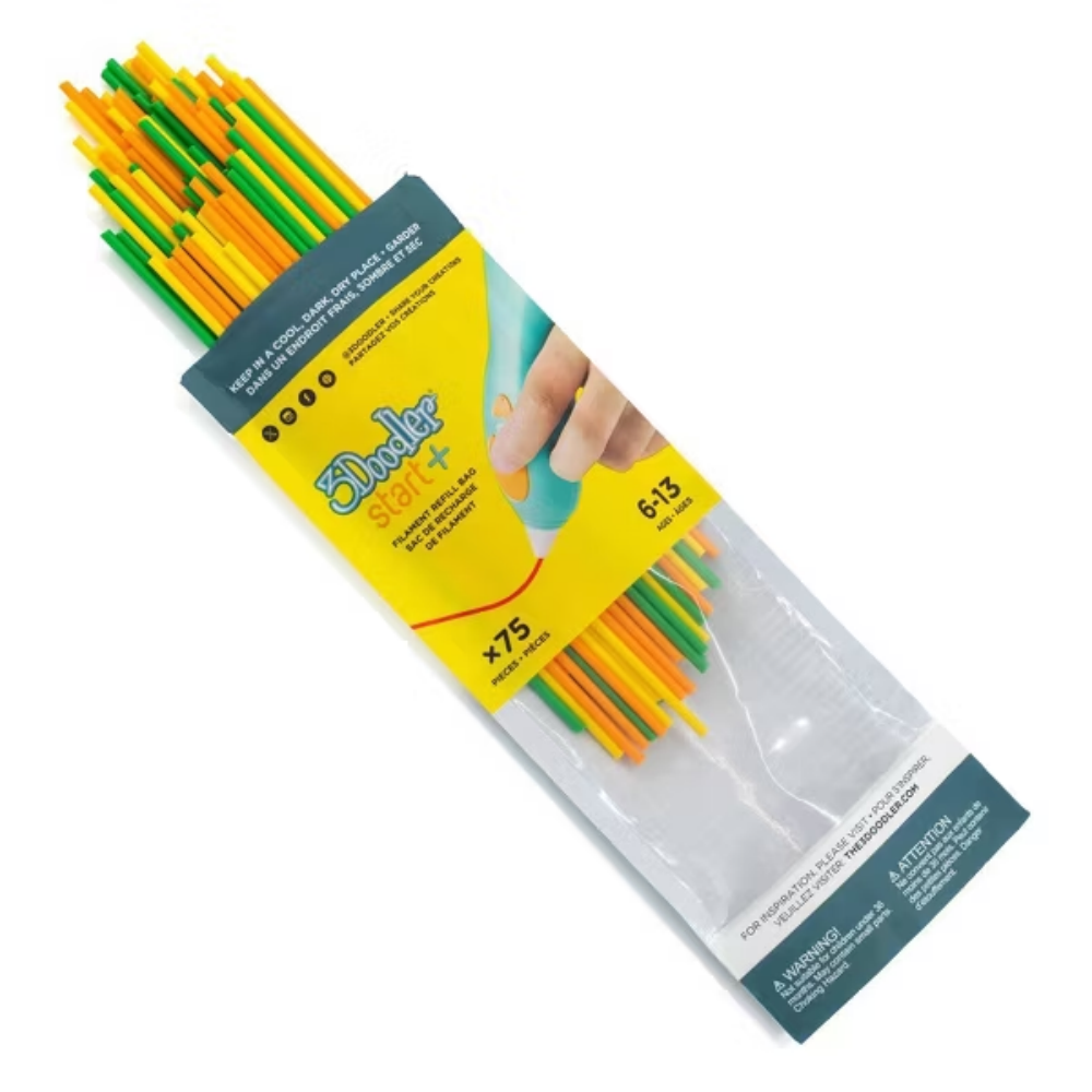 3Doodler Repuesto Mix Pack 75 Hilos 3DS-ECO-MIX2-75