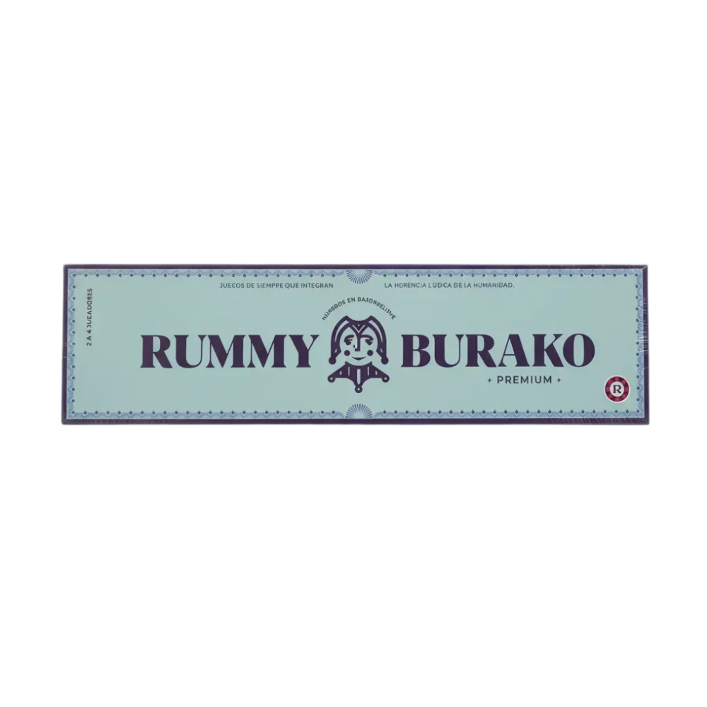 Juego De Mesa Rummy & Burako Premium 1061