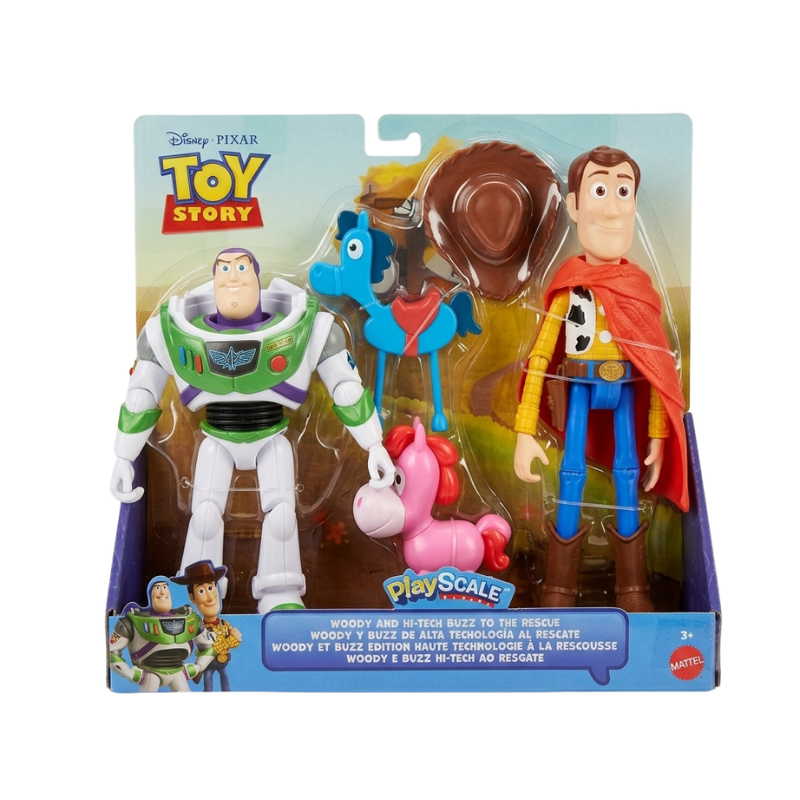 Toy Story Set Woody/Buzz Alta Tecnologia Al Rescate  JLR67