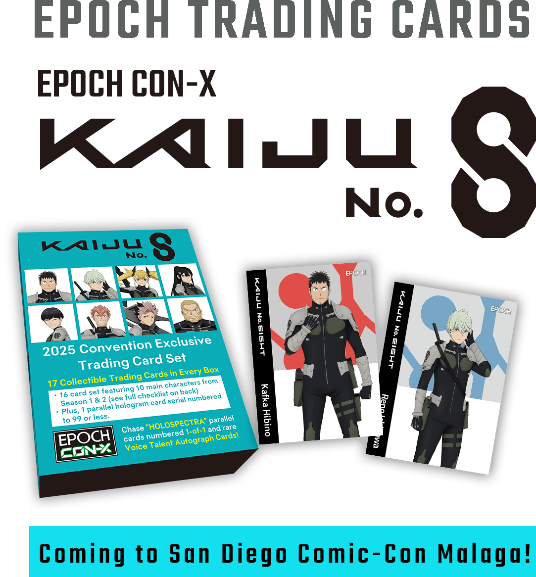 Cartas Con-x - Kaiju No 8 Trading Card Set Box 58239