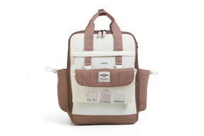 Chimola Mochila Maternity My House Chocolate M271