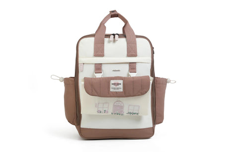 Chimola Mochila Maternity My House Chocolate M271