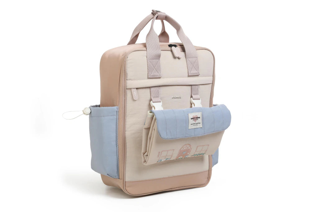 Chimola Mochila Maternity My House Light Blue M271