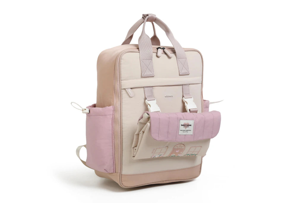 Chimola Mochila Maternity My House Pink M271