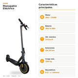 Monopatin A Bateria Negro 36v/250w Yx-hr15