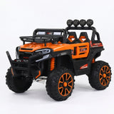 Auto A Bateria Jeep Todo Terreno Naranja DLX-6188
