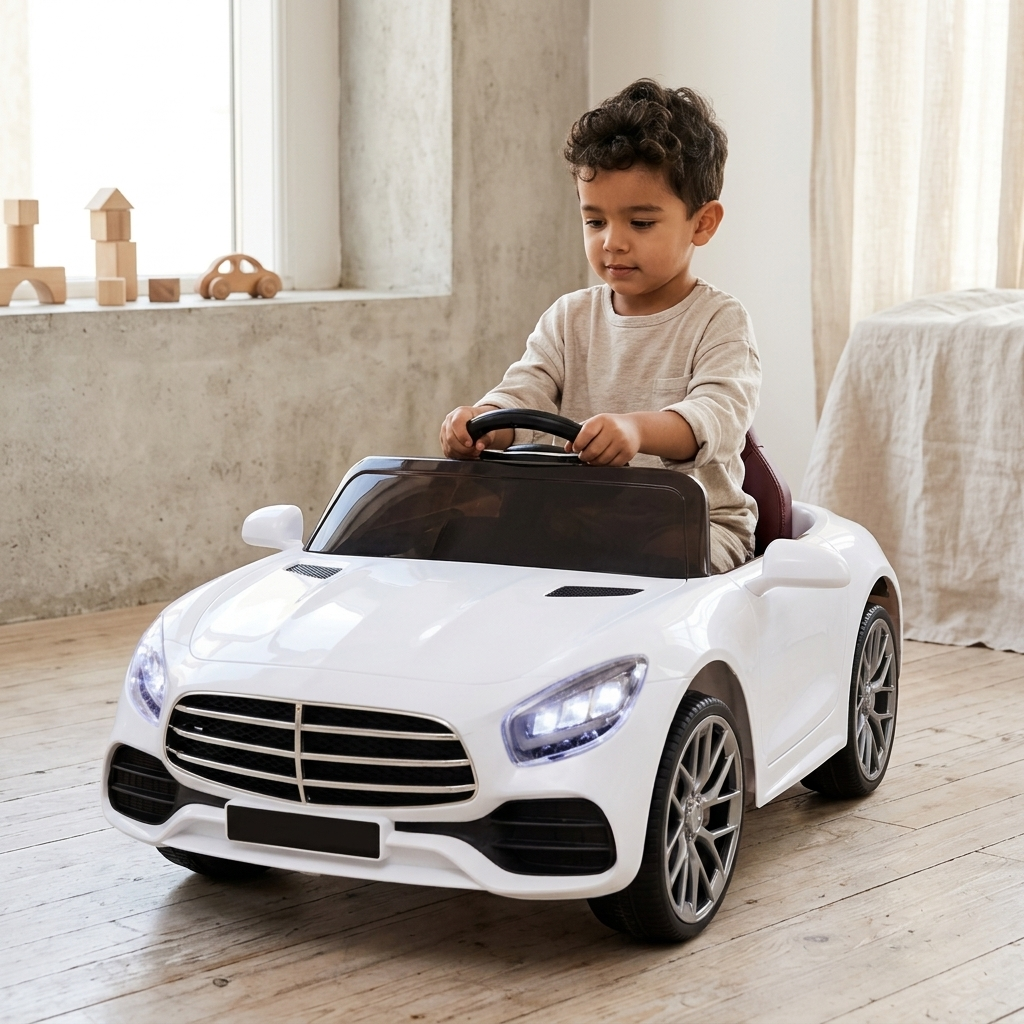 Auto A Bateria Estilo Amg Blanco Cl-s300 Blanco