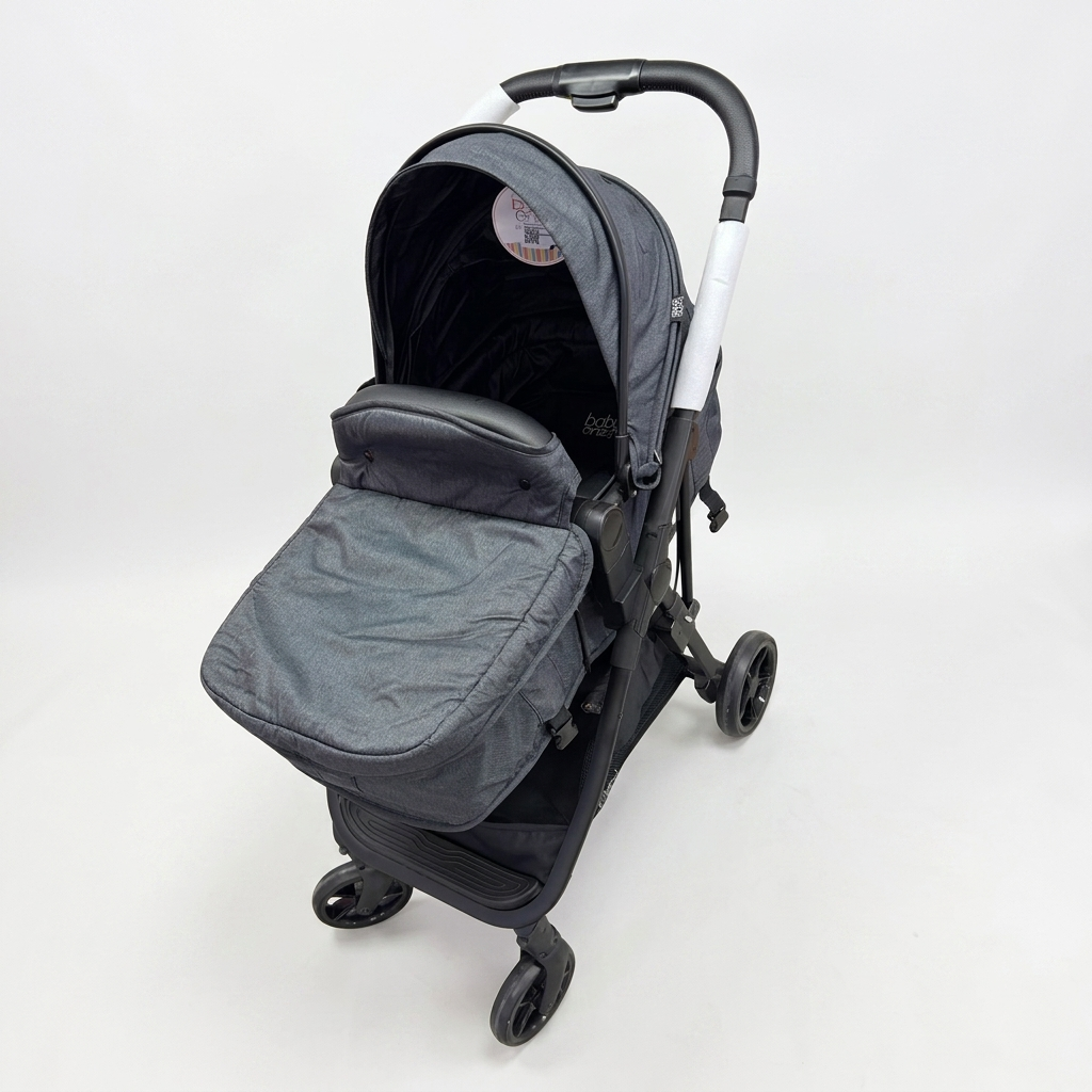 Baby One Coche Modular Aura 2 en 1 Grey/Black BOCO-012