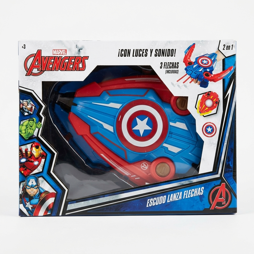 Escudo Lanza Flechas Avengers 56754 Azul