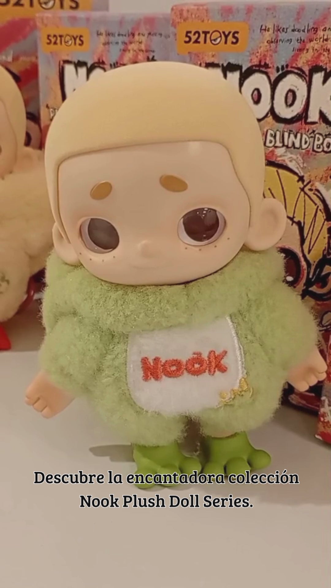 52toys Nook Figura Plush Doll Series 1 Ootd Blind Box S78884