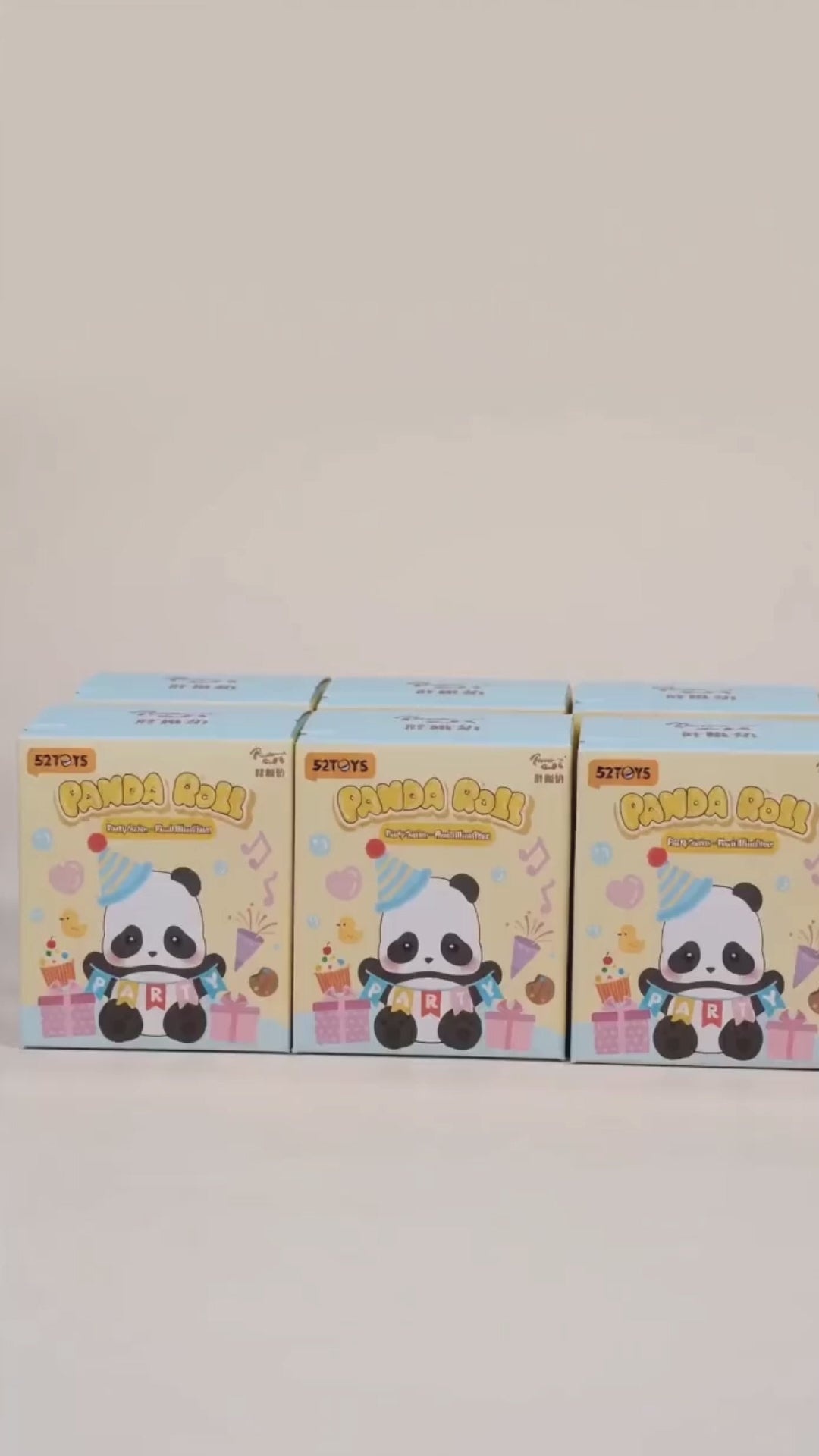 52toys Panda Roll Happy Weekend Serie Figura Blind Box 78860