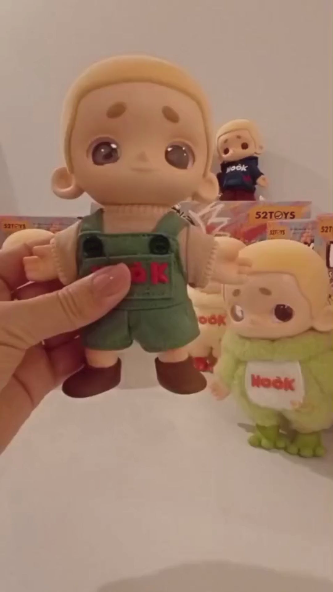 52toys Nook Figura Plush Doll Series 1 Ootd Blind Box S78884