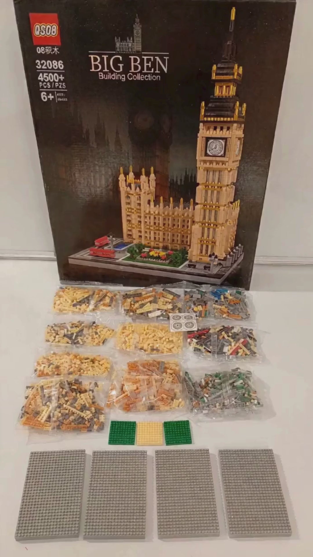 Bloques De Construccion Big Ben 4500Pcs 3034213
