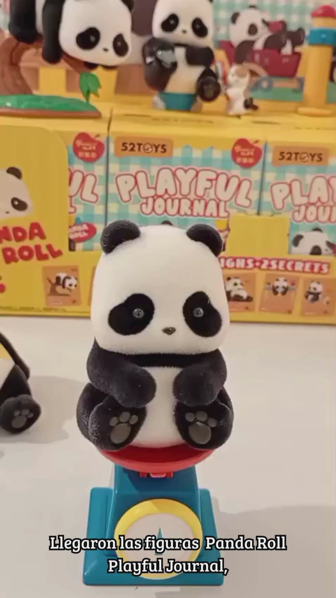52toys Panda Roll Playful Journal Figura Blind Box S78867