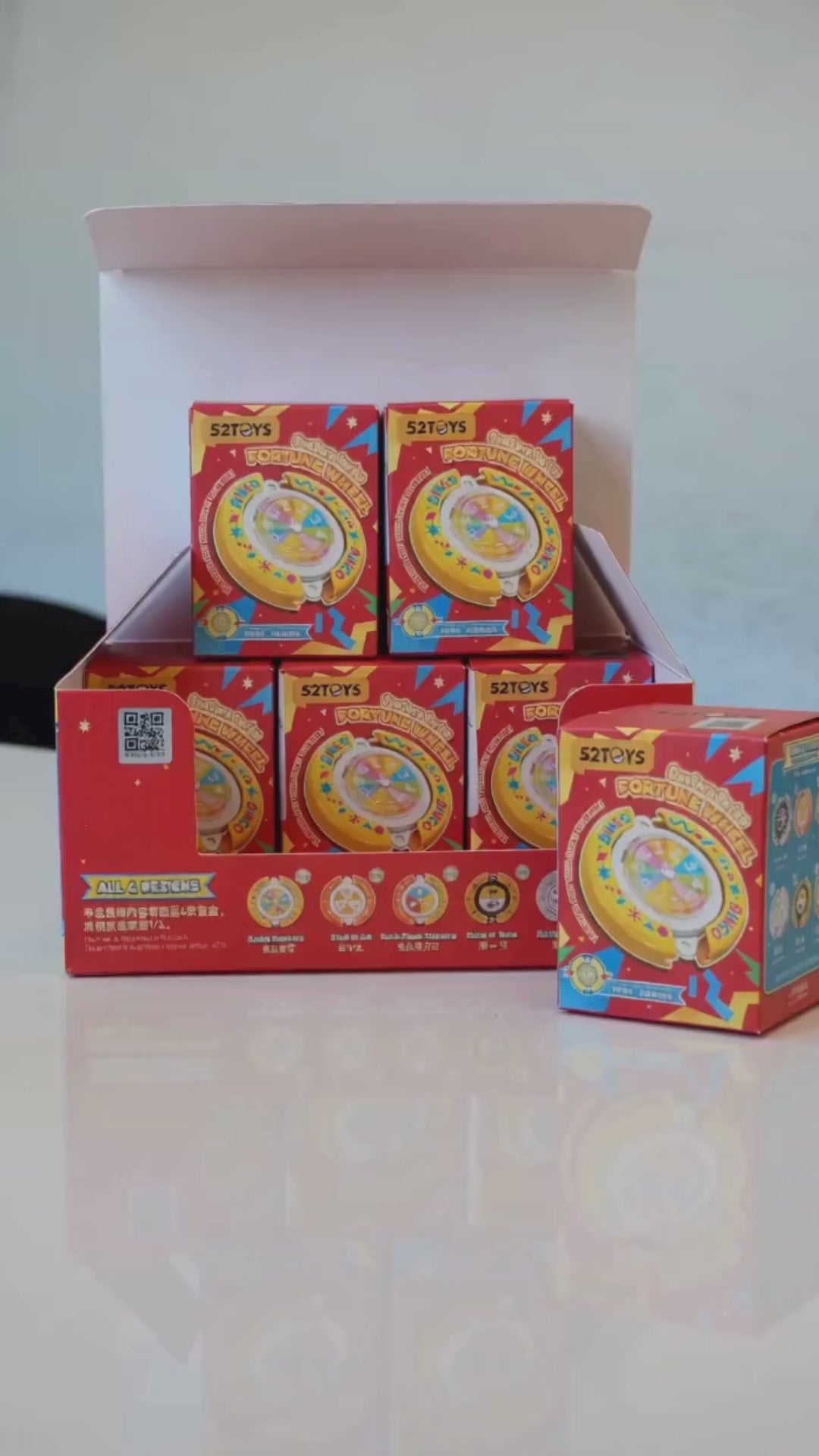 52toys Quesera Series Fortune Wheel Figura Blind Box S78890