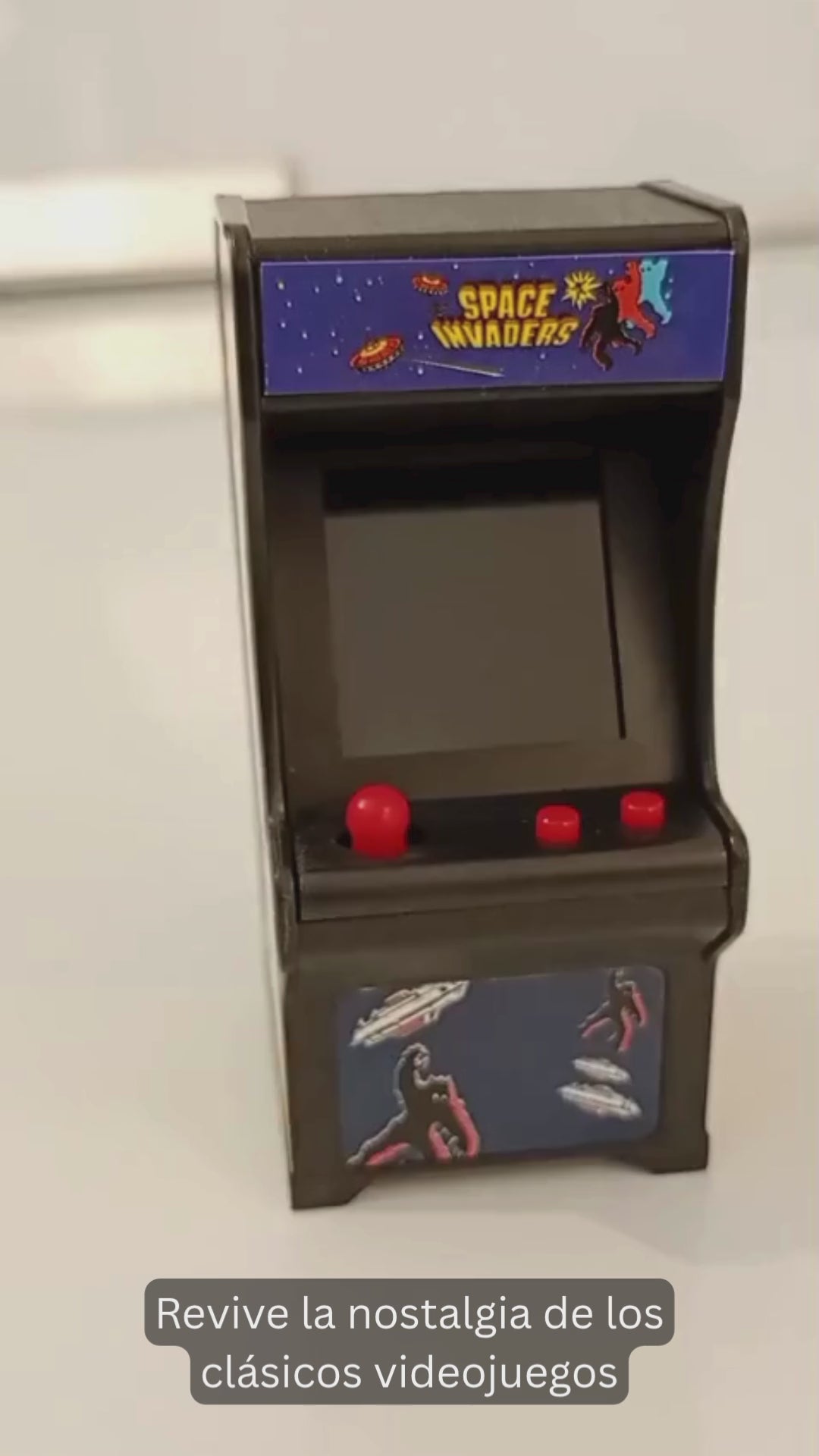 Mini Juego Retro Tiny Arcade Space Invaders 378