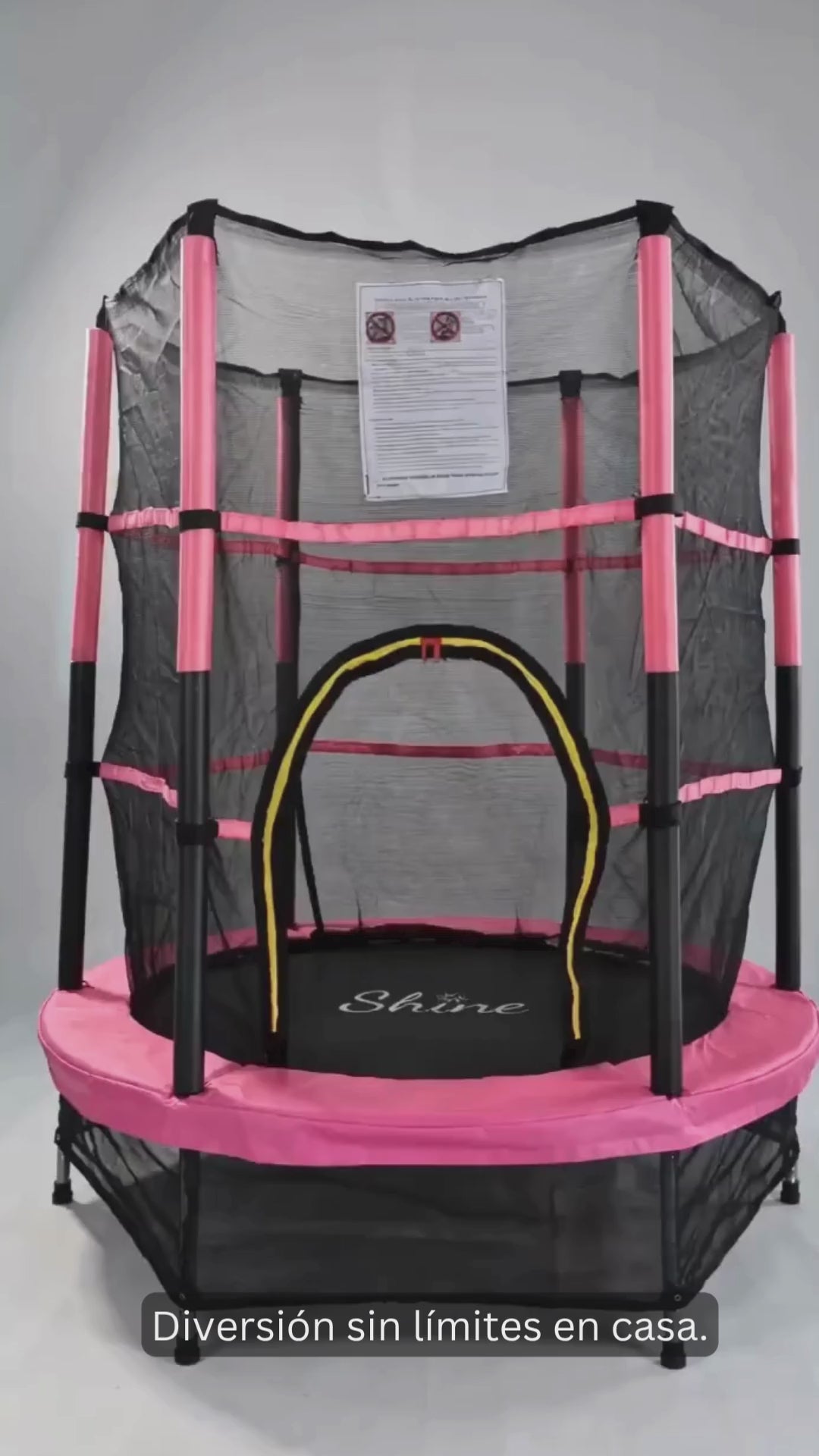 Cama Elastica Rosa 140cm Trmi55c
