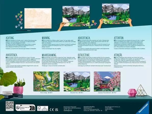 Ravensburger CreArt Mountain View 20155 - detalle 2
