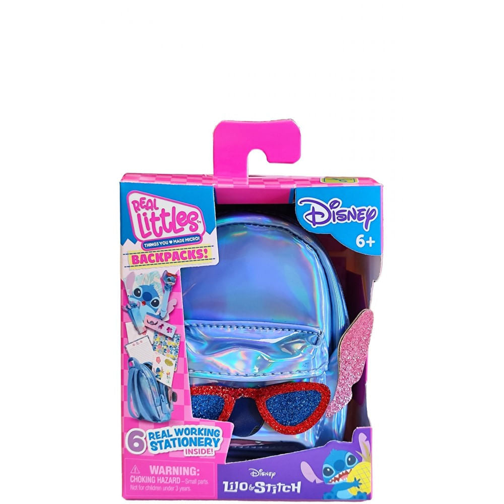 Real Littles Stitch Backpack Mini Mochila Disney 005186 25582