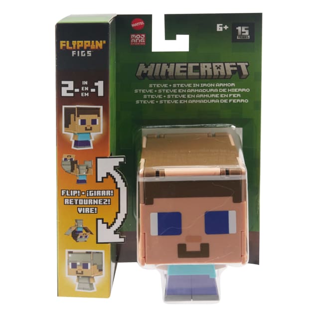 Minecraft Figuras Flippin' Figs HTL43