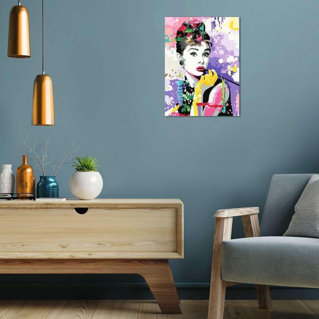 Ravensburger CreArt Audrey Hepburn 25526 - detalle 1