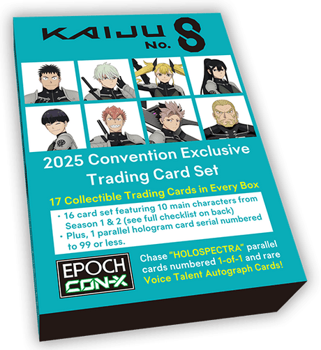 Cartas Con-x - Kaiju No 8 Trading Card Set Box 58239