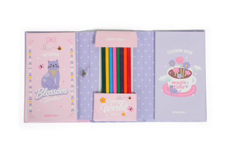 Chimola Coloring Book To Go Cat ST149