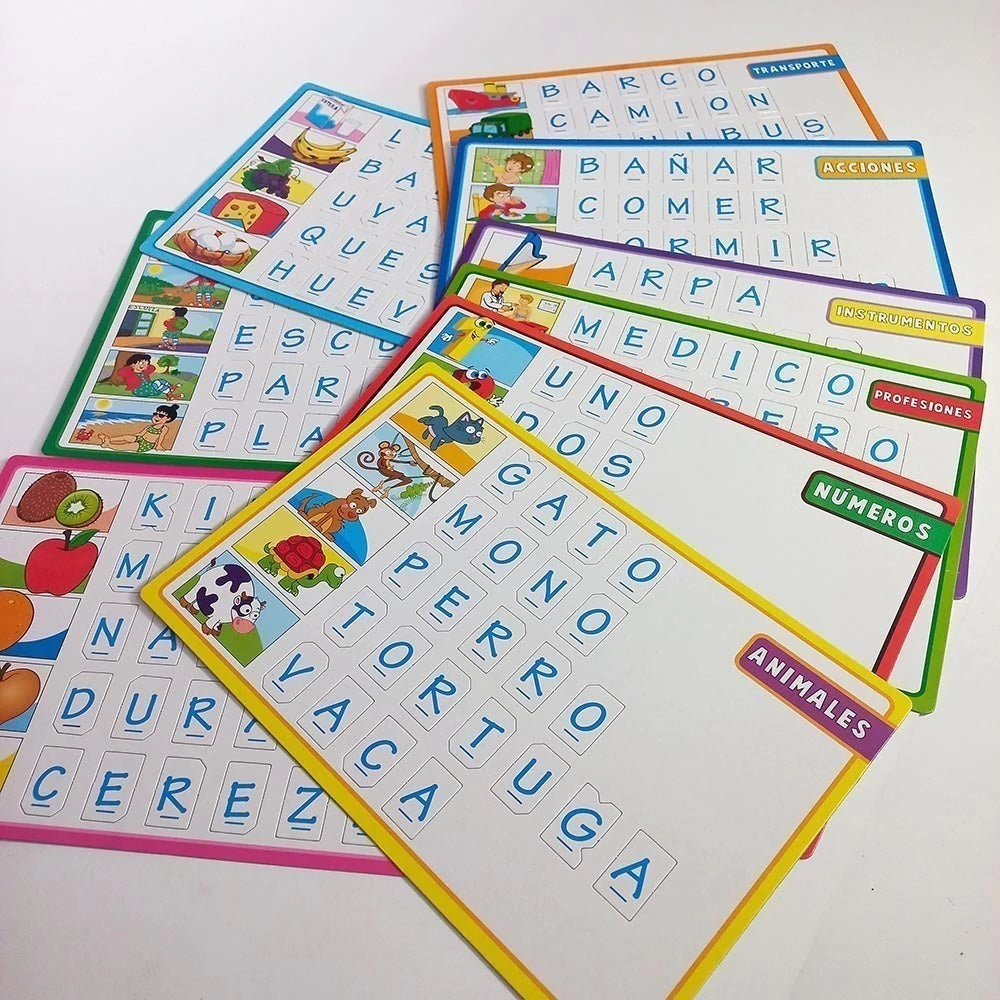Juego Didactico Armo Palabras 346