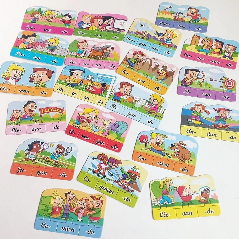Juego Didactico Le Separando En Silabas 248