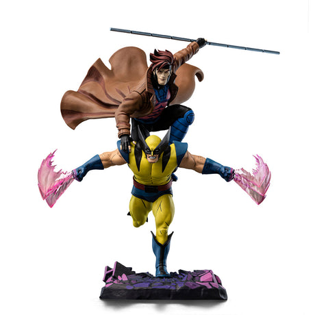Iron Studios Gambit and Wolverine X-Men '97 Art Scale 1/10 (MARCAS112924-10)